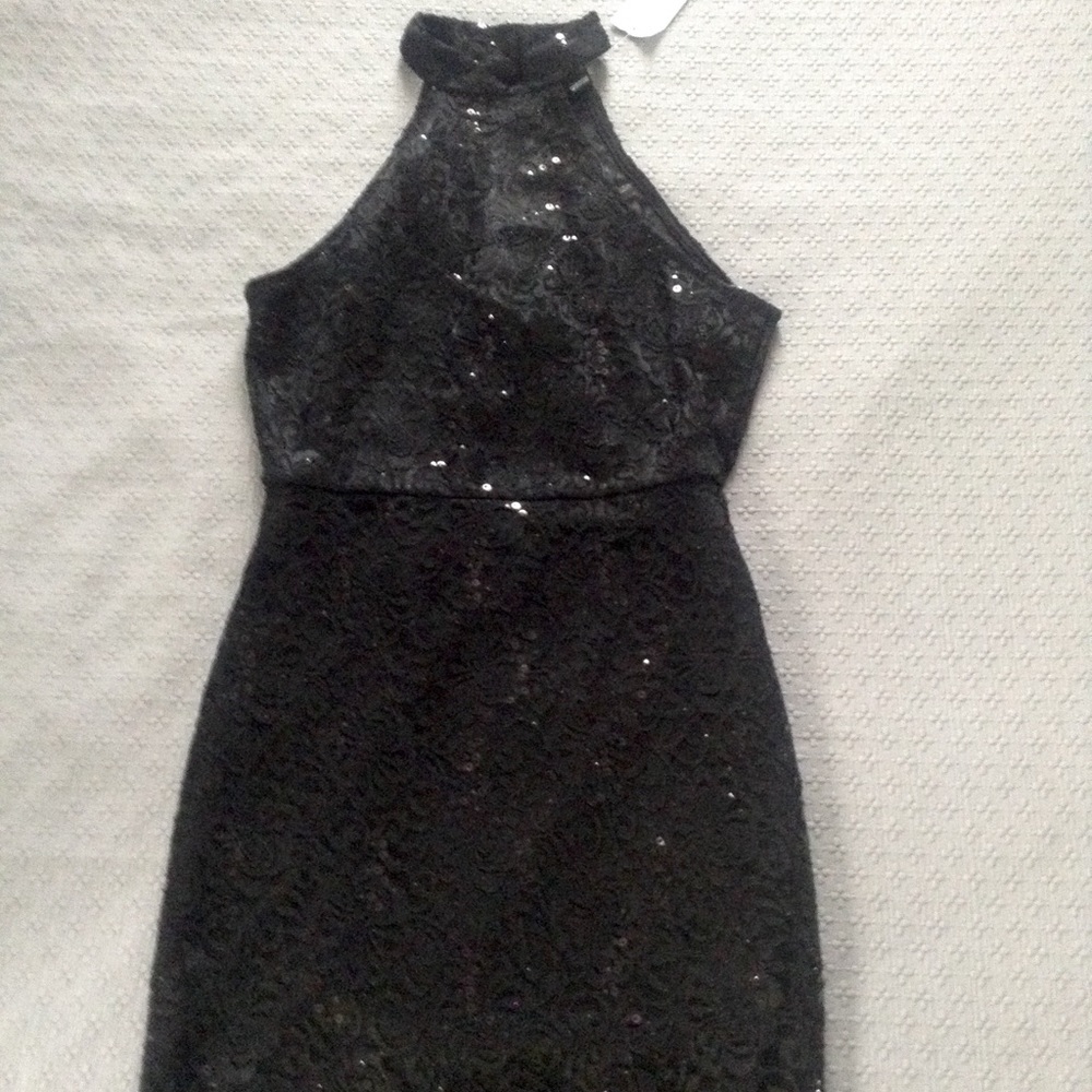 New black lace dress size small